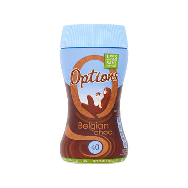 Options Belgian Choc - 220g Jar